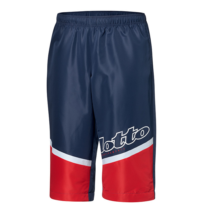 Lotto Men's Athletica Gold Mid Pants Navy Blue/Red Canada ( DEQL-96237 )